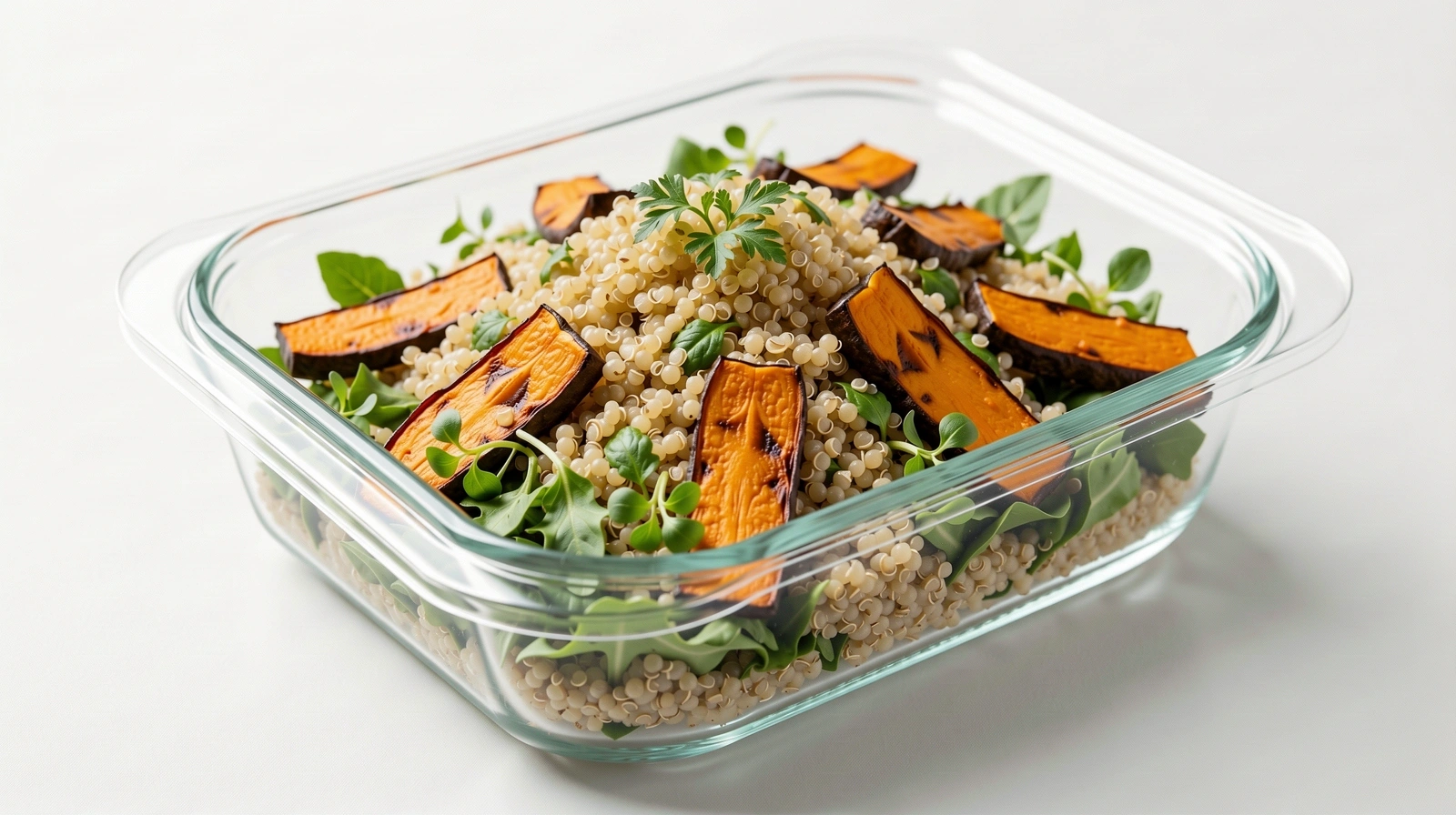 Calorie controlled meal presentation